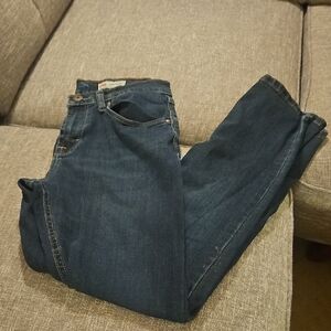Wrangler Dark Blue Straight Jeans